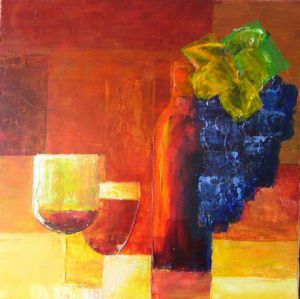 Voir le détail de cette oeuvre: Vin et raisin
